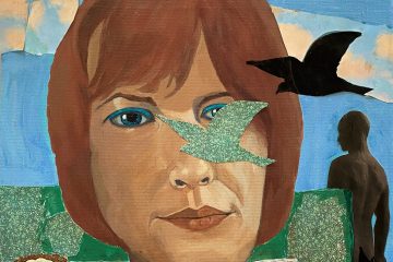 Ingeborg Bachmann, collage, b