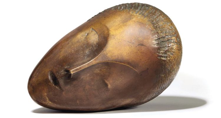 Constantin Brancusi, La muse endormie (1913). Courtesy Christie’s