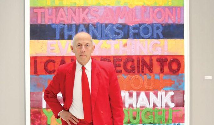 Mandatory Credit: Photo by Aria Isadora/BFA/REX/Shutterstock (8458771a)
Knight Landesman
The Armory Show : VIP Preview, Piers 92 & 94, New York, USA - 01 Mar 2017
