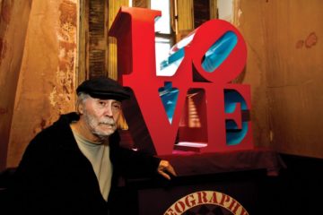 artwork at artist Robert Indiana’s home
CREDIT: Joel Greenberg